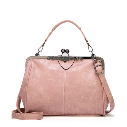 Elegant Vintage Kiss-Lock Handbag