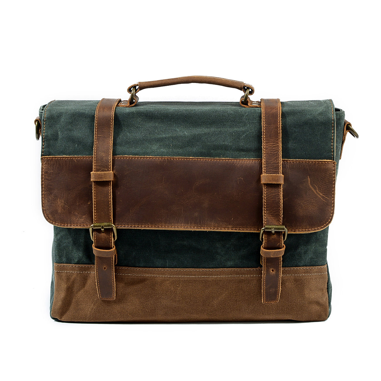 Wachs-Canvas Messenger Bag | MOKALO