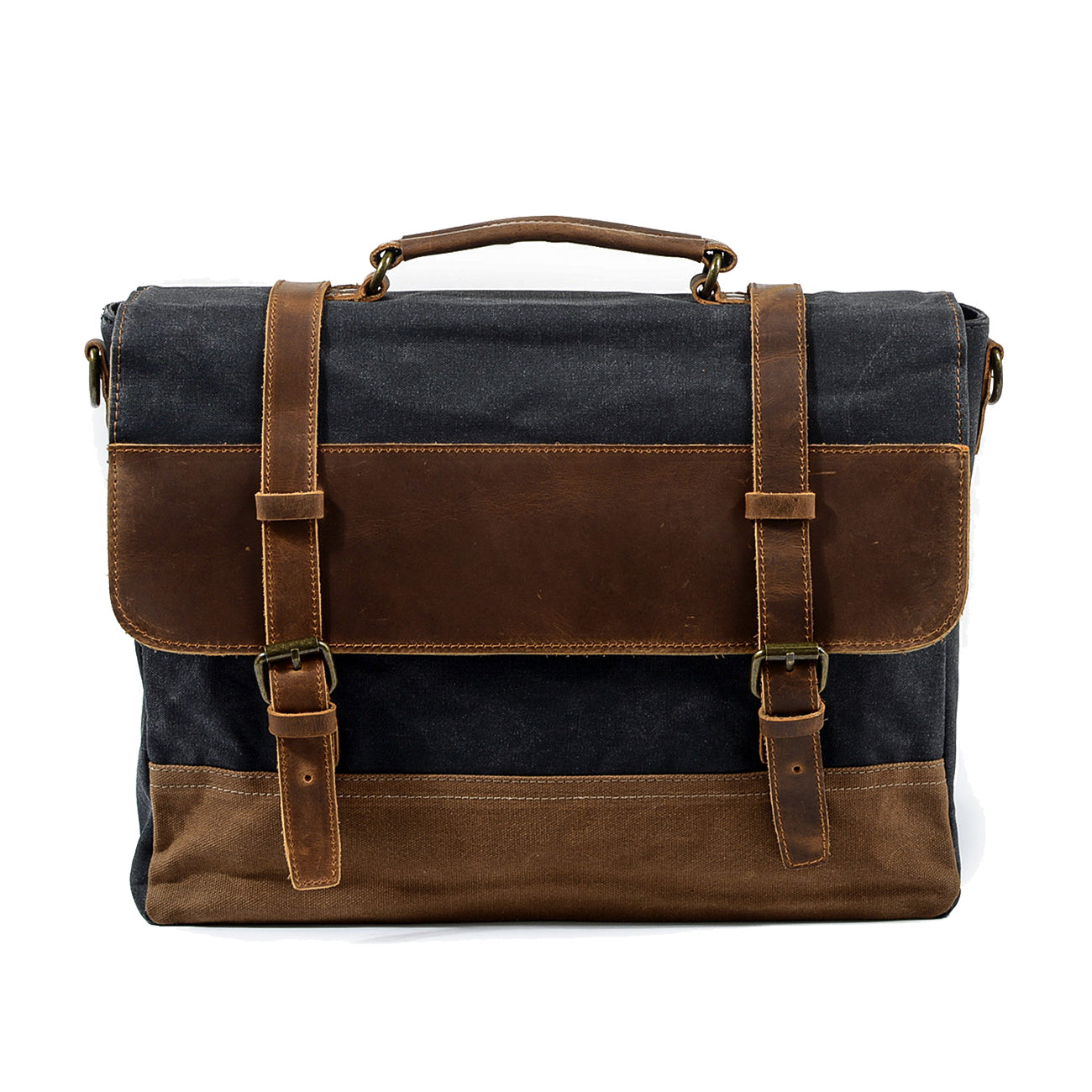 Wachs-Canvas Messenger Bag | MOKALO
