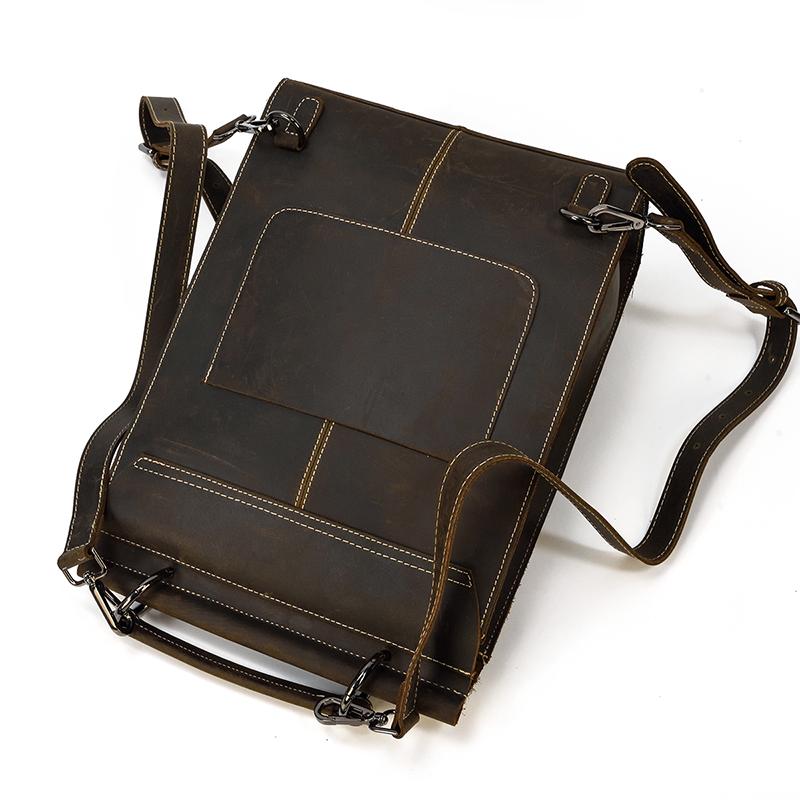 Leather Backpack-Handbag | OLDEN